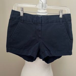 J Crew Chino Navy Women’s Shorts- 0